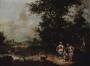 Johann Conrad Seekatz Verstonbung der Hagar oil painting